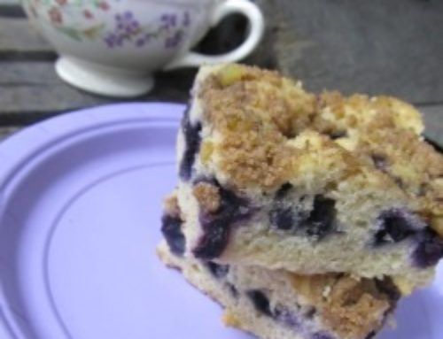 Blueberry Coffee Cake- Gluten Free